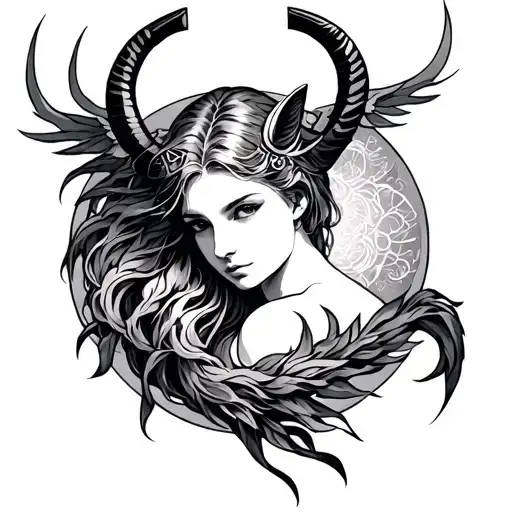 Sagittarius, Catherine tattoo design idea
