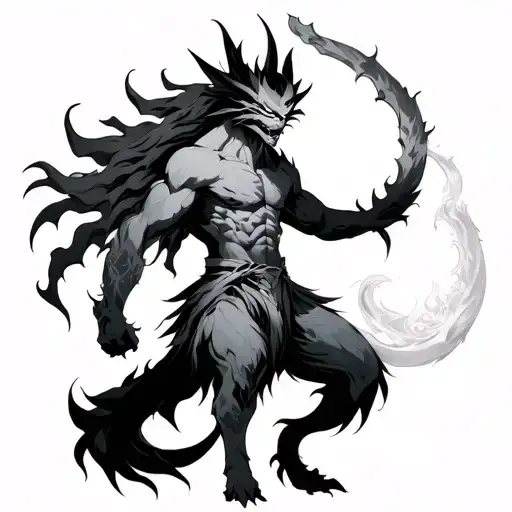 Kurama, Susanoo tattoo design idea