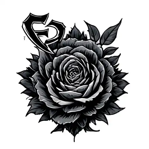 Evolve font tattoo design idea