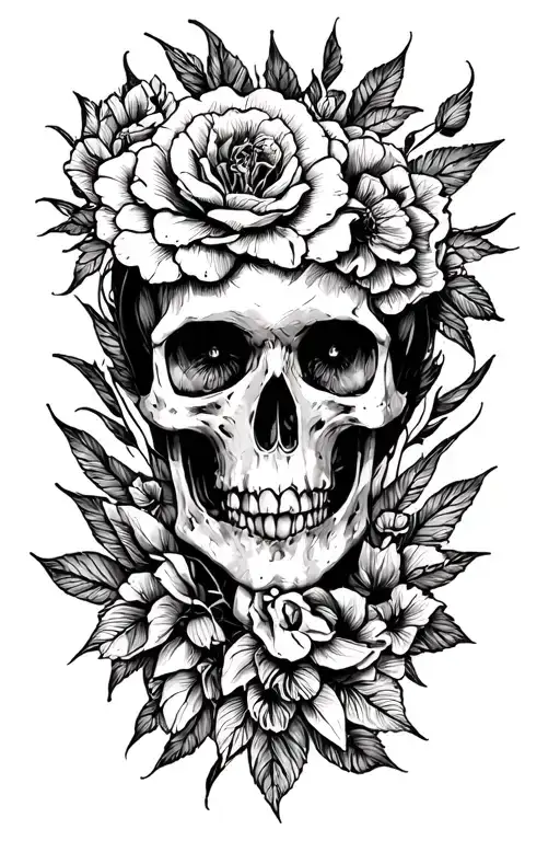 born to die tattoo design idea