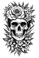 born to die tattoo design idea