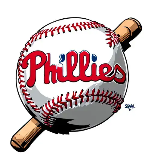 Phillies baseball tattoo design idea