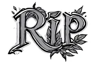 Rip tattoo design idea