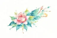 444 tattoo design idea