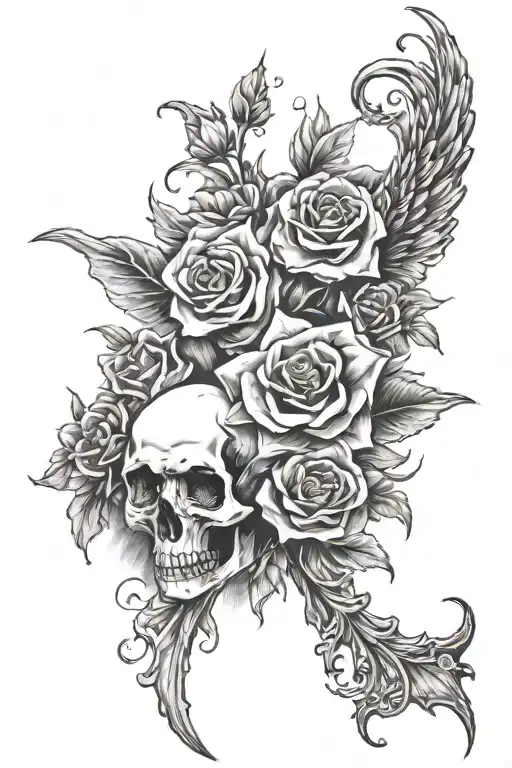 I promised you that I will not forget you even at the graveyard         tattoo design idea