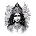 Amrta Lakshmi tattoo design idea