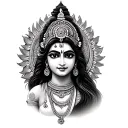 Amrta Lakshmi tattoo design idea