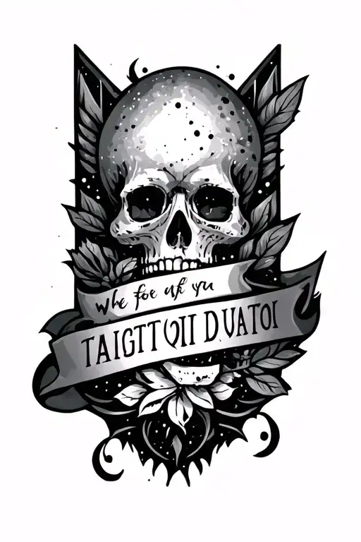 quotes and symbols  tattoo design idea