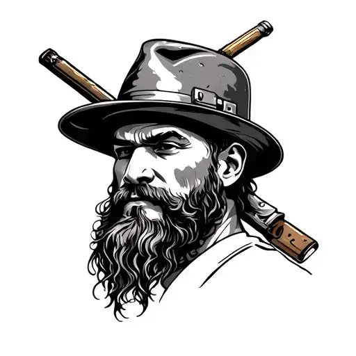 Carpenter tattoo design idea