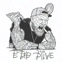 fred durst eat you alive tattoo design idea