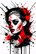 positive energy tattoo design idea