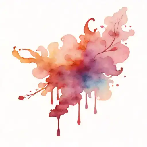 Semicolon made tattoo design idea