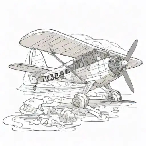 cessna 172 tattoo design idea