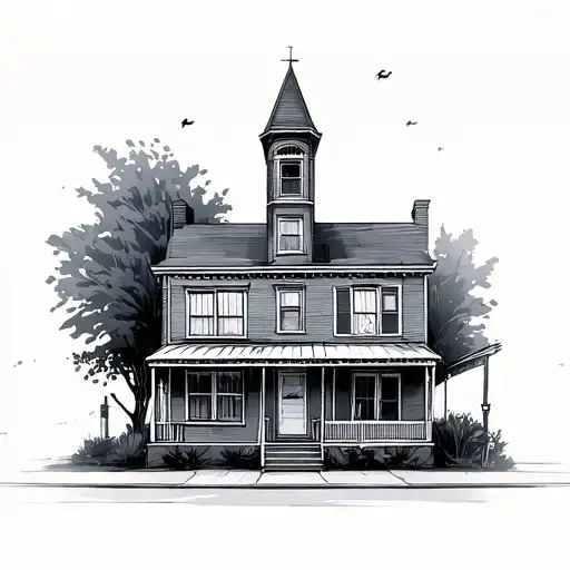 Hometown tattoo design idea