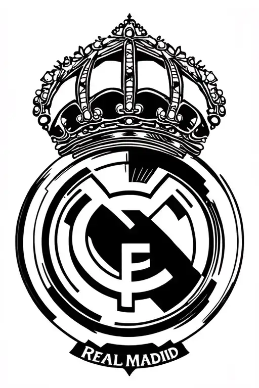 real madrid tattoo design idea