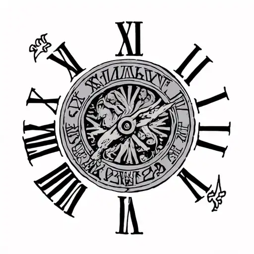 Here am I, send me with March 14, 2023 Roman numerals under it tattoo design idea