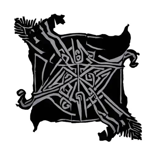 nazca lines tattoo design idea