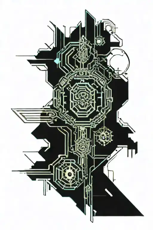 crazy mind, pure soul, adhd brain tattoo design idea