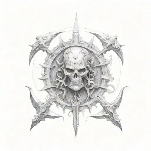 Bethesda doom eternal tattoo design idea