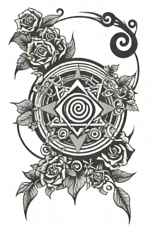 Boredom Symbol tattoo design idea