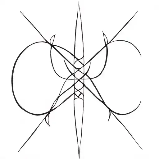 libra and Aquarius combination tattoo tattoo design idea
