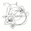 domestic abuse survivor tattoo design idea