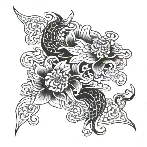 norigae  tattoo design idea