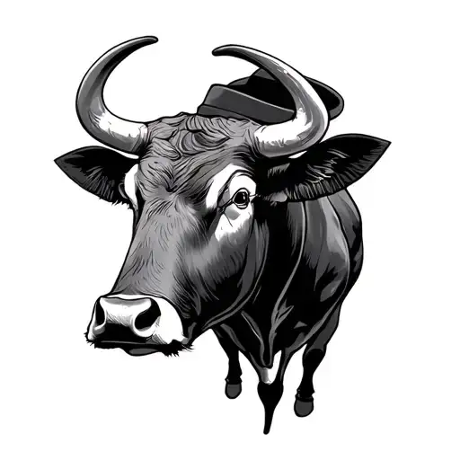 Bull And Matador tattoo design idea
