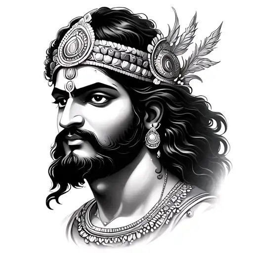 Brahama Vishnu maheswar tattoo design idea