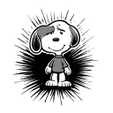 Snoopy tattoo design idea