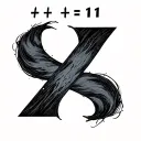 1+1=11 tattoo design idea