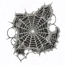 Spider web tattoo tattoo design idea