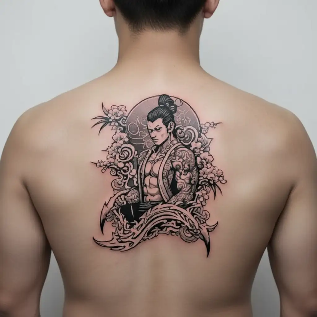 japanese yakuza sleeve tattoo tattoo design idea