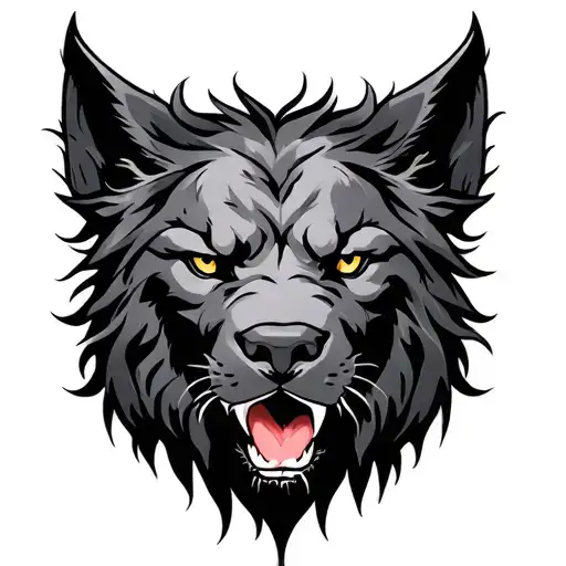 Cerberus tattoo design idea