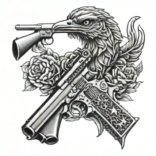 2nd Amendment tattoo design idea