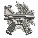 2nd Amendment tattoo design idea