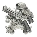 2nd Amendment tattoo design idea