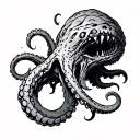 Tentacle Metal Gear Solid tattoo design idea