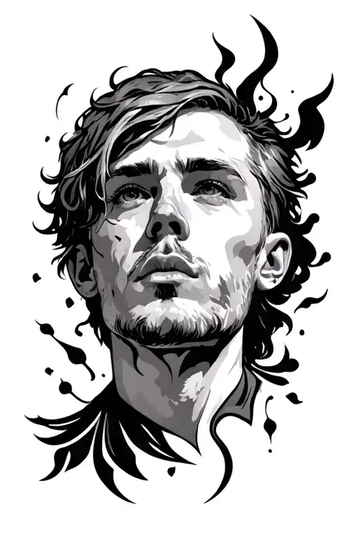 mens mental health tattoo tattoo design idea