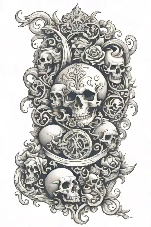 7 Deadly Sins tattoo design idea
