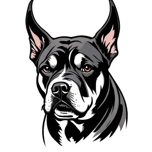 marine corps devil dog tattoo design idea