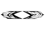 Solid Black tattoo design idea