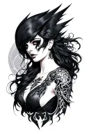 Morrigan tattoo design idea
