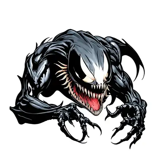 Venom Carnage tattoo design idea