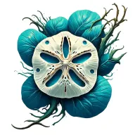 Sand Dollar tattoo design idea