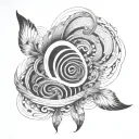 something symbolic to overcoming something out of you control including sound waves to represent hearing loss  tattoo design idea