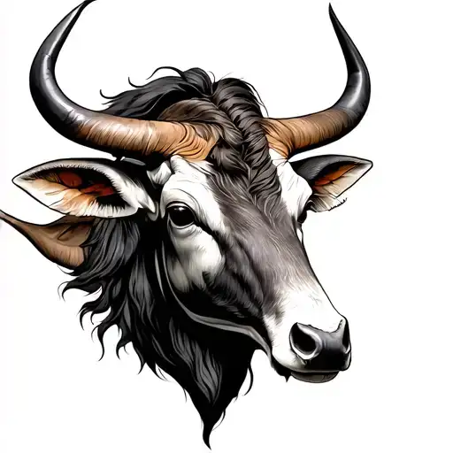 Cancer And Taurus tattoo design idea