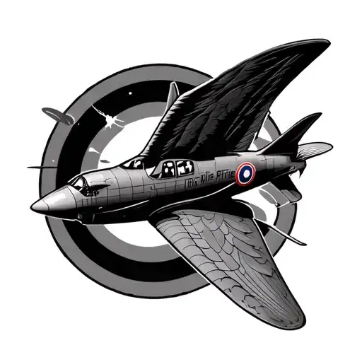Spitfire tattoo design idea
