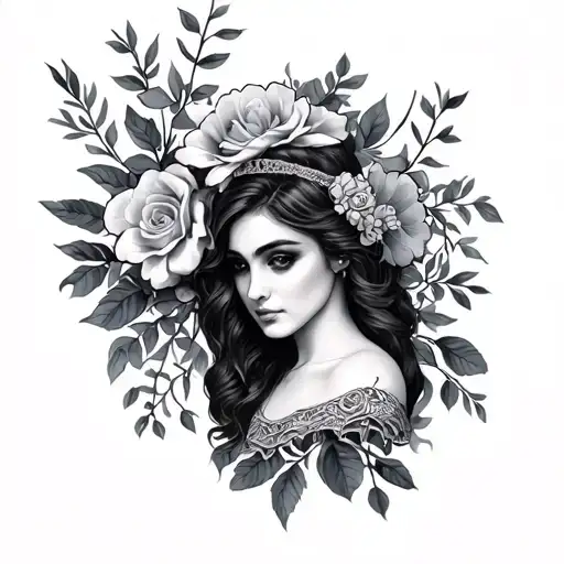 Lucia tattoo design idea