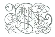 arabic calligraphy tattoo design idea